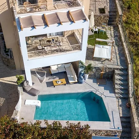 Villa Sunrise Luxury Pool Palaiontsiflikion