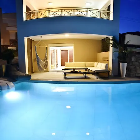 Villa Sunrise Luxury Pool Palaiontsiflikion