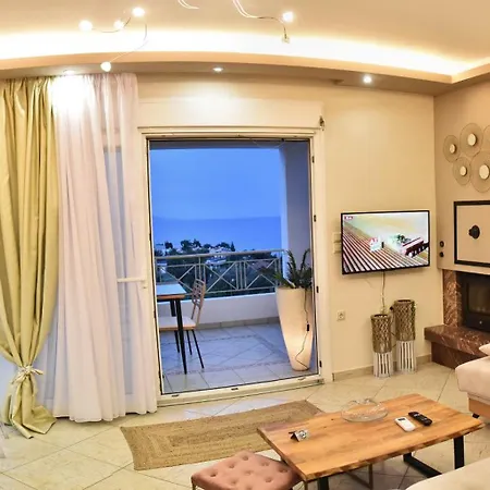 Villa Sunrise Luxury Pool Palaiontsiflikion